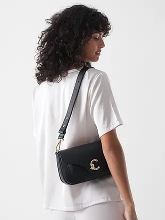 COCCINELLE | Ledertasche - Umhängetasche C-ME | schwarz